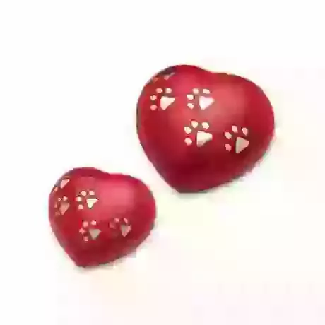Cherry Red Love Hearts